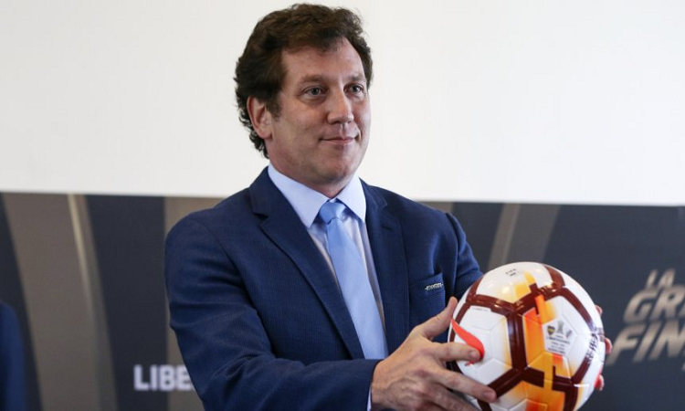 Alejandro Domínguez, presidente de la Conmebol. - TyC Sports