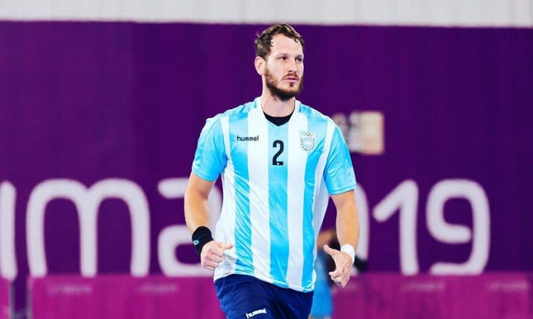 Federico Fernández, jugador de la Selección Argentina de handball - TyC Sports