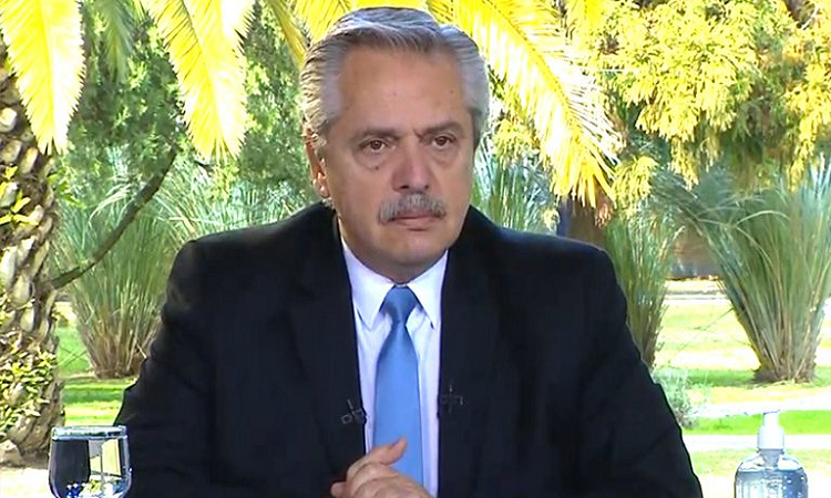 El presidente Alberto Fernández - INFOBAE