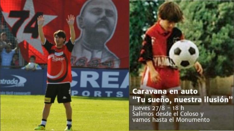 Lionel Messi pisó el Coloso en un amistoso benéfico el 13 de junio de 2009 - Rosario3