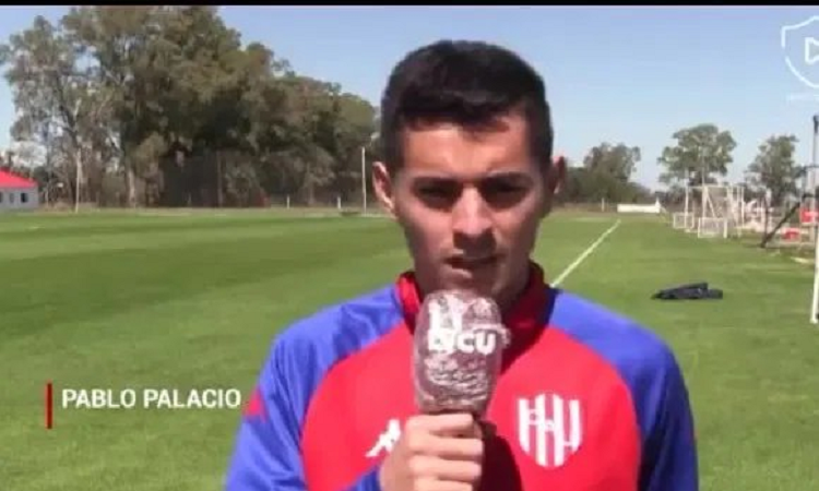 El volante de Unión Pablo Palacio habló sobre su llegada al club. - UNO Santa Fe