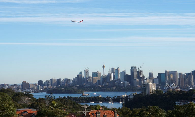 El Boeing 747 de Qantas (Reuters)