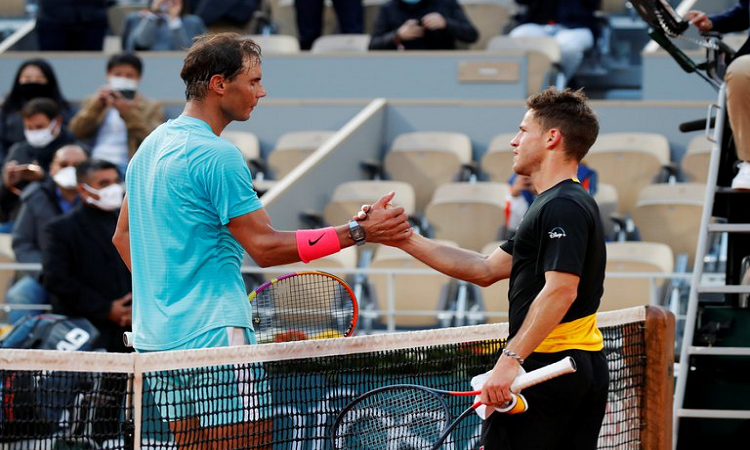 Diego Schwartzman ha caído ante Rafael Nadal en las semifinales de Roland Garros (REUTERS)