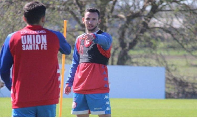 Fernando Elizari es uno de los jugadores de Unión que sigue con la recuperación. - UNO Santa Fe