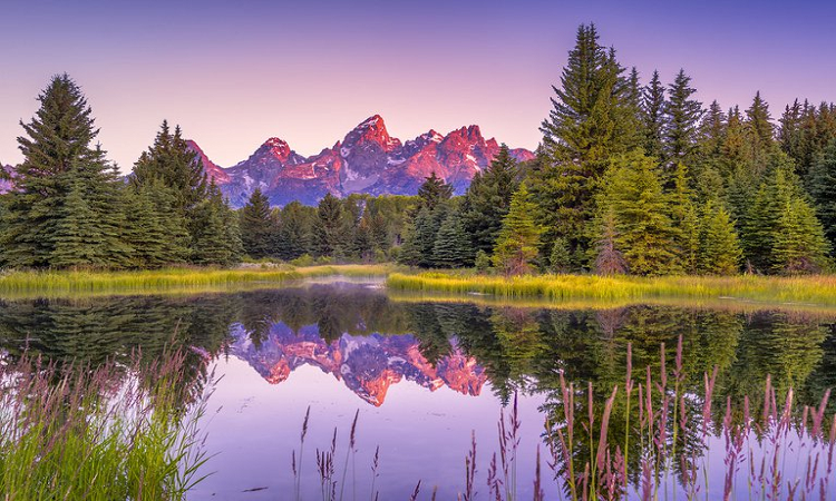Jackson Hole, Wyoming fue elegido como uno de los 50 mejores destinos del mundo (Shutterstock)