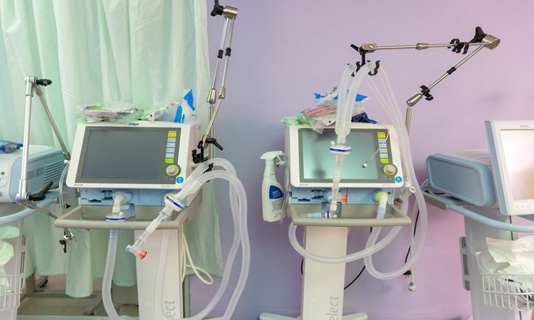 Respiradores para pacientes de COVID-19 (Foto: EFE)