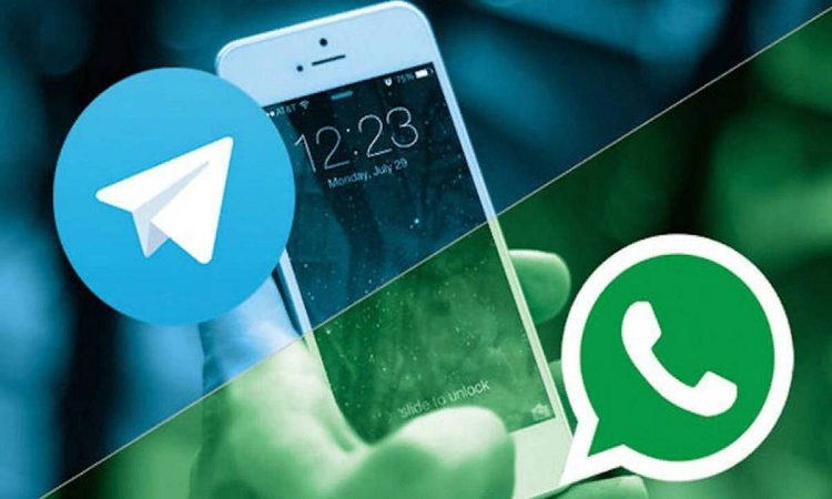 WhatsApp y Telegram - AS