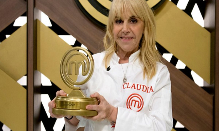Claudia Villafañe se consagró campeona de Masterchef Celebrity (infobae)