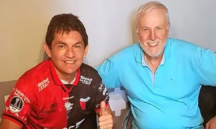 José Vignatti con Luis Rodríguez - UNO Santa Fe