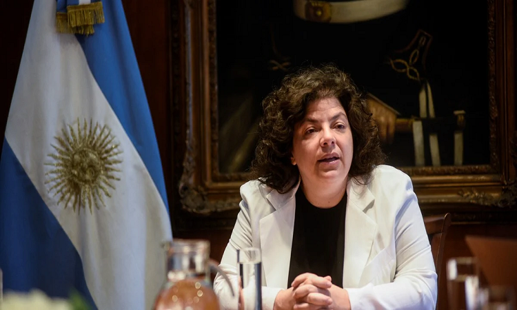La ministra de Salud, Carla Vizzotti - Clarín