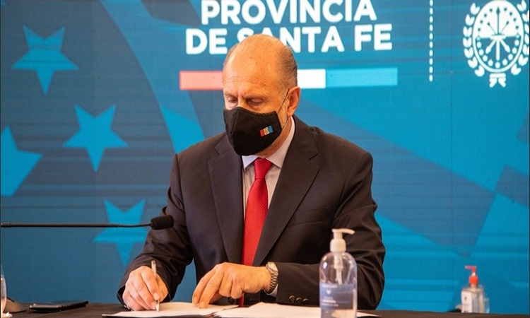 El gobernador Omar Perotti - Rosario3