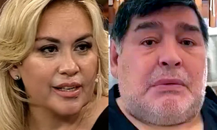 Verónica Ojeda y Diego Maradona - exitoína