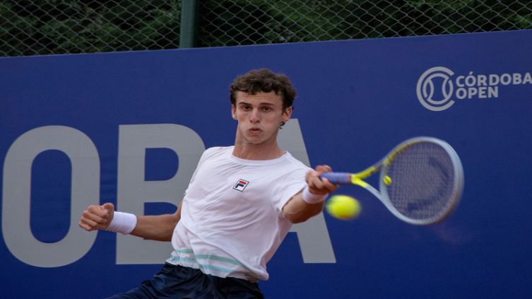 Juan Manuel Cerúndolo, de 19 años y campeón del último Córdoba Open, jugará por primera vez la clasificación de Roland Garros. - Rodrigo Zalazar Cavalleris / Córdoba Open