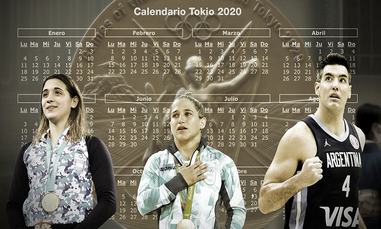 El calendario de los argentinos en los Juegos Olímpicos Tokio 2020 - Infobae