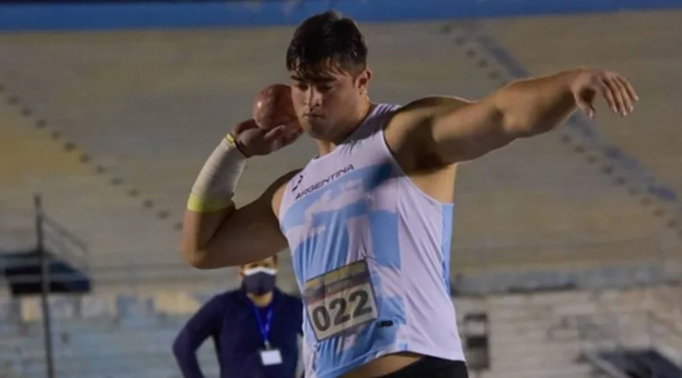 Sudamericano U23 de Atletismo: Nazareno Sasia ganó el oro en lanzamiento de bala - Filo.news