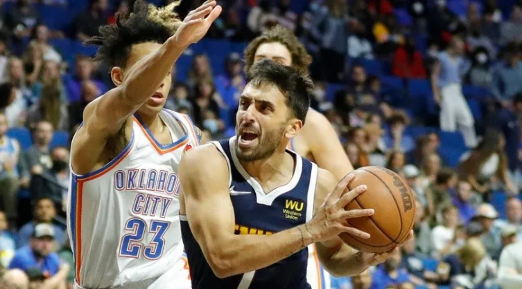 Facundo Campazzo se prepara para disputar su segunda temporada en la NBA con Denver Nuggets Foto: Reuters (Alonzo Adams - USA Today Sports)