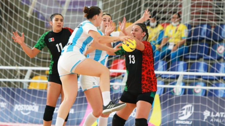 Debut con empate para el handball femenino en los Panamericanos Juveniles de Cali - TyC Sports