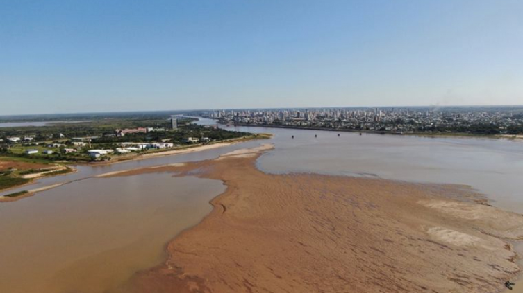 La bajante del río Paraná - Imagen ilustrativa - Noticias del Gobierno de Santa Fe