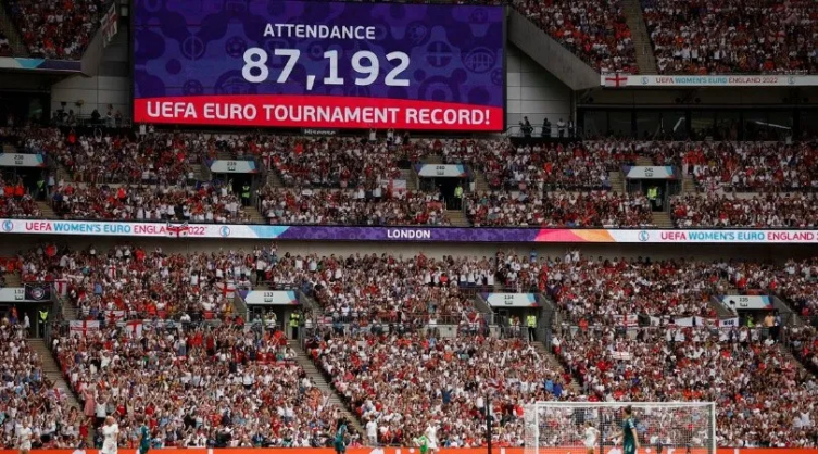 Los récords y datos más resonantes que dejó la Eurocopa femenina 2022 Foto: Reuters (John Sibley)
