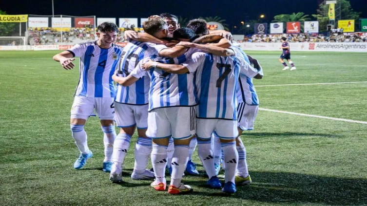 ¡La Selección Argentina Sub-20 jugará la final de L ´Alcúdia! - TyC Sports