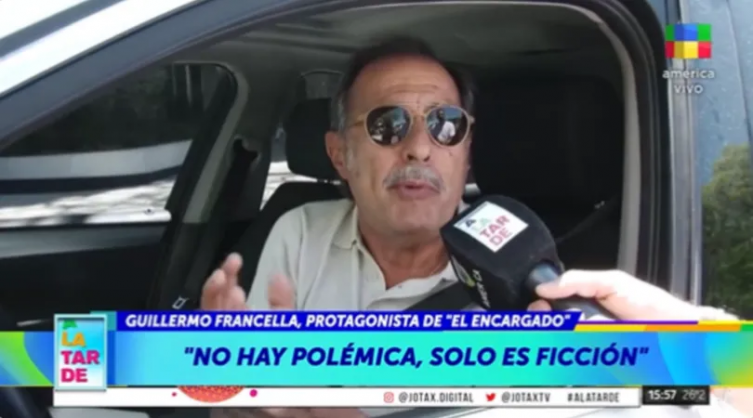 La respuesta de Guillermo Francella ante el enojo de los encargados: 