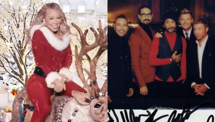 La cuenta atrás para la Navidad comenzó de la mano de Mariah Carey y los Backstreet Boys. (Foto: Instagram)