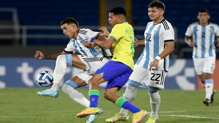 Tras la derrota ante Brasil, qué necesita la selección argentina para pasar de ronda en el Sudamericano Sub 20 (@Argentina)