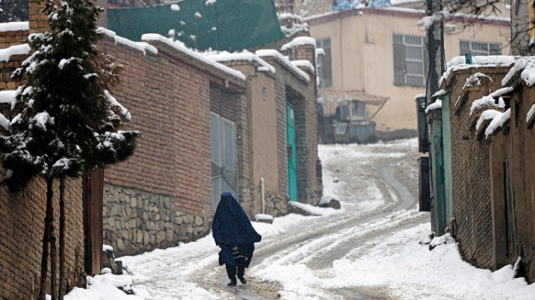 La ola de frío en Afganistán ya provocó 166 muertos - Foto: AFP.