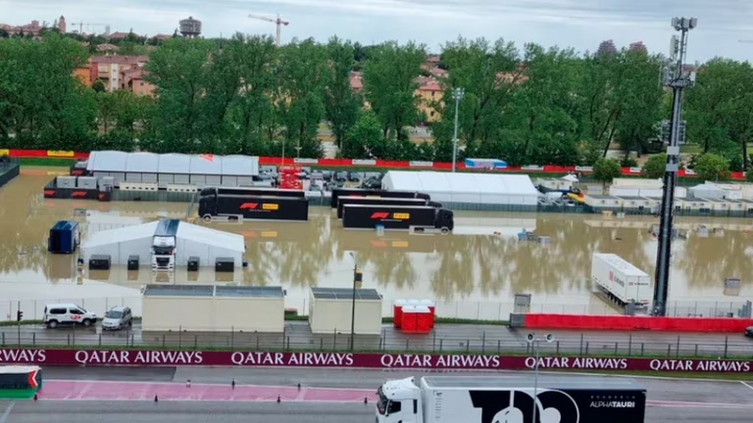 Se canceló el Gran Premio en Ímola por las inundaciones en Italia: el comunicado de la Fórmula 1 (@FastestPitStop)