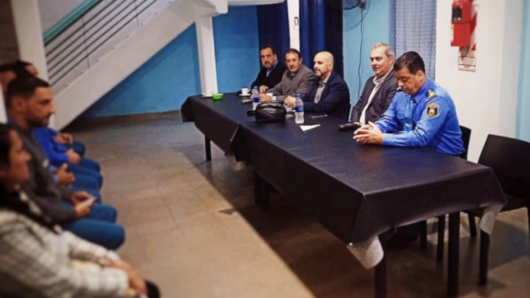 El ministro Brilloni se reunió con los jefes del servicio penitenciario provincial en Rosario – Prensa GSF