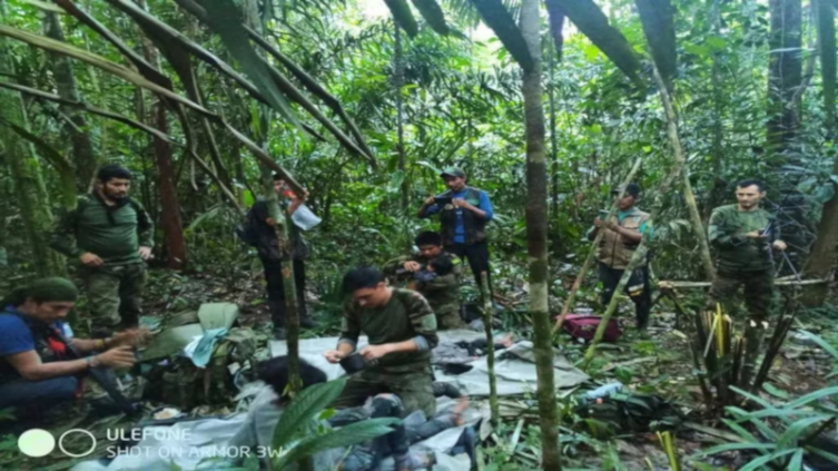 Milagro en Guaviare: aparecieron con vida los niños perdidos en la selva después de 40 días - Infobae