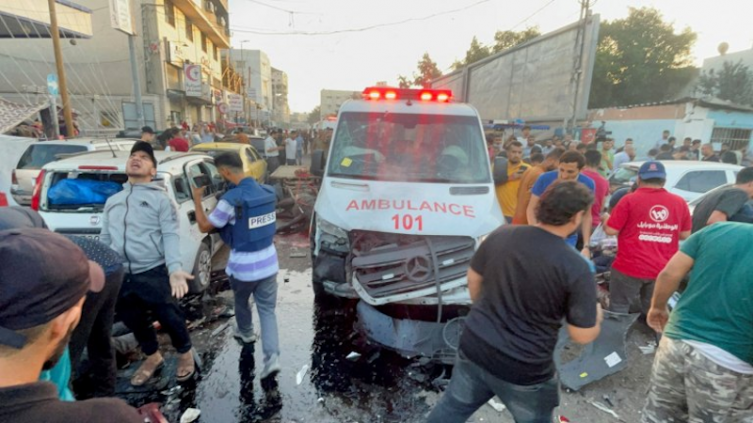 Israel atacó una ambulancia en Gaza: se reportaron muchos muertos - ?Agencia Noticias Argentinas NA
