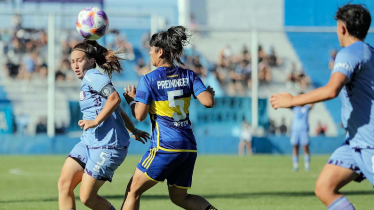 Boca se impuso a Belgrano en la primera final de la Copa de la Liga femenina - Prensa Belgrano.