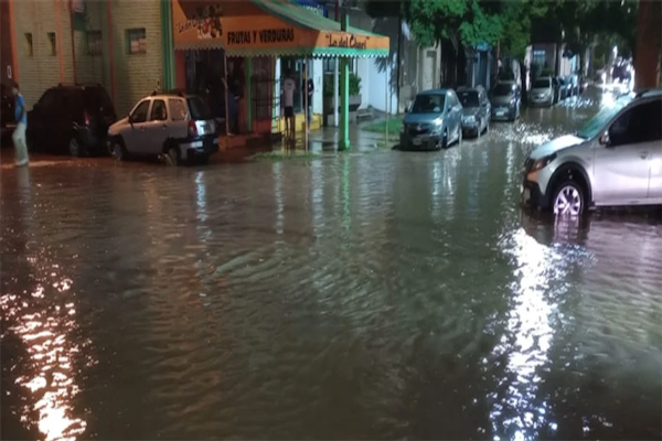 Histórica inundación en Florida, Uruguay - Foto: Radio Colonia