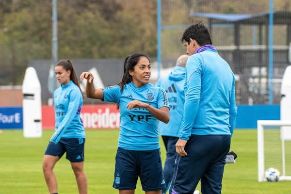 Germán Portanova confirmó las convocadas para los amistosos de la Selección Femenina Foto: prensa Argentina