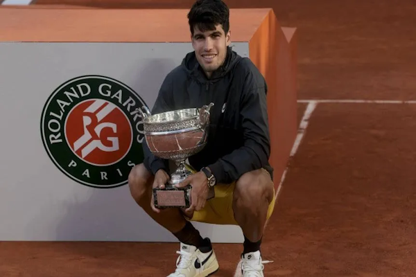 Carlos Alcaraz eligió entre Wimbledon y los Juegos Olímpicos de París 2024 (Jean Catuffe/Getty Images)