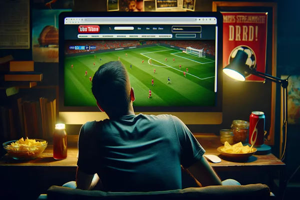 Las páginas para ver fútbol gratuito como “Fútbol Libre” por ejemplo, son un foco para estafas virtuales (Imagen ilustrativa: Infobae)