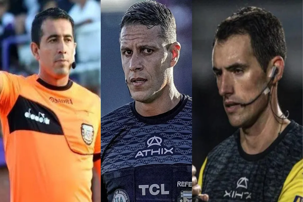 Luis Lobo Medina, Andrés Gariano y Sebastián Martínez serán los nuevos árbitros argentinos internacionales: a quiénes reemplazarán - Doble Amarilla