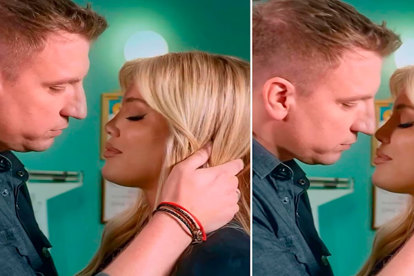 Así fue el esperado y apasionado beso entre Wanda Nara y Maxi López en la ficción - TELESHOW