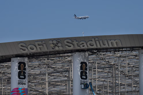 Dónde ver gratis los partidos del Mundial en Los Ángeles: lugares, horarios y cómo acceder (AP Foto/Jae C. Hong)