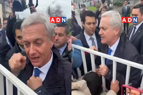 El presidente de Chile discutió con la madre de un niño que no quiso saludarlo. - EL PAIS