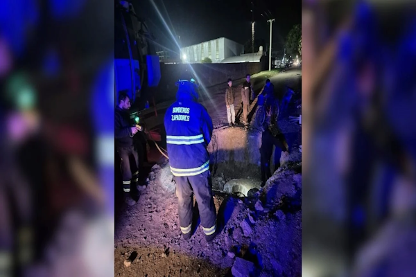 Bomberos rescataron a un hombre que cayó a un pozo y sufrió importantes lesiones. – EL LITORAL