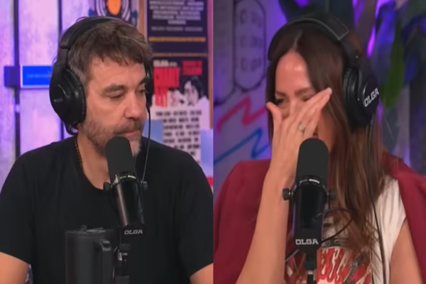 Pedro Alfonso le preguntó a Paula Chaves si alguna vez había fingido un orgasmo con él y la respuesta lo dejó en shock. (Foto: captura YouTube/Olga)