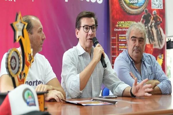 Pueblo Andino recibe Mountain Bike por la Copa Lotería de Santa Fe 2026. Remera oficial para los primeros 150 inscriptos. EL LITORAL 