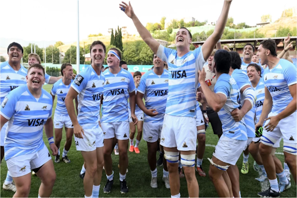 Qué necesitan Los Pumitas ante Inglaterra para clasificar a las semifinales del Mundial Juvenil de rugby (Foto: X@lospumitasarg).