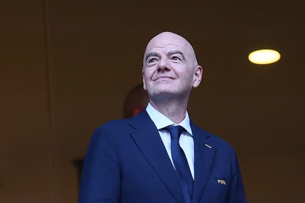 Gianni Infantino habló sobre el caso Balogun: “Los órganos judiciales de la FIFA son independientes” (REUTERS/Eloisa Sanchez)