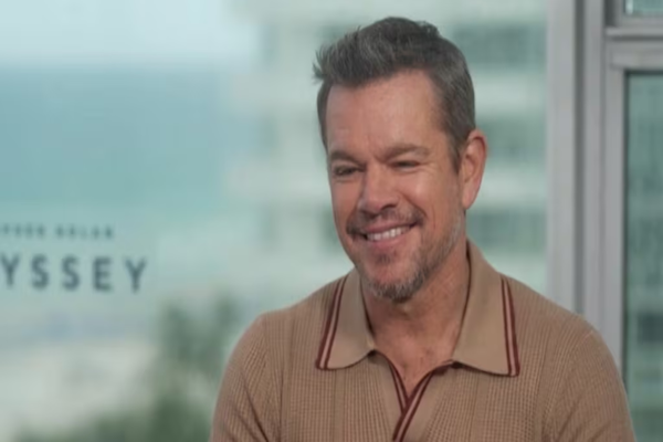 Matt Damon habló de su admiración por Lionel Messi: “Es el más grande, el mejor de la historia”. (Foto: Captura TN)