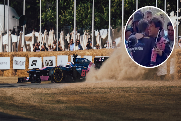 Show de Colapinto en el Festival de Goodwood: el dato clave sobre su futuro y la frase que encendió la previa de Argentina-Inglaterra. - Infobae