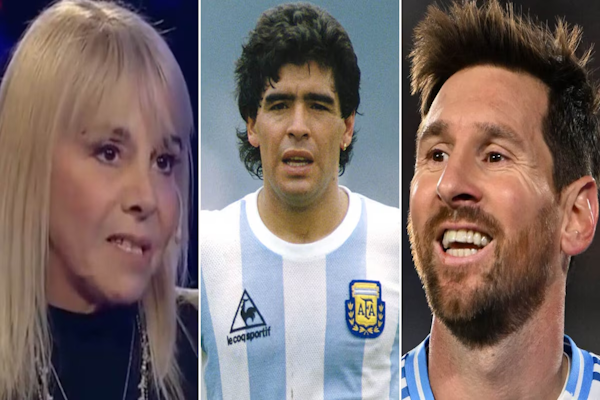 Claudia Villafañe recordó qué opinaba Diego Maradona de Lionel Messi: “Él lo decía siempre”. - TELESHOW