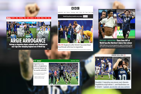 “Argentina nunca muere”, “Remontadísima” y “Otro excelente Messi”: los principales medios del mundo reflejaron la clasificación de la Selección a la final. - Infobae